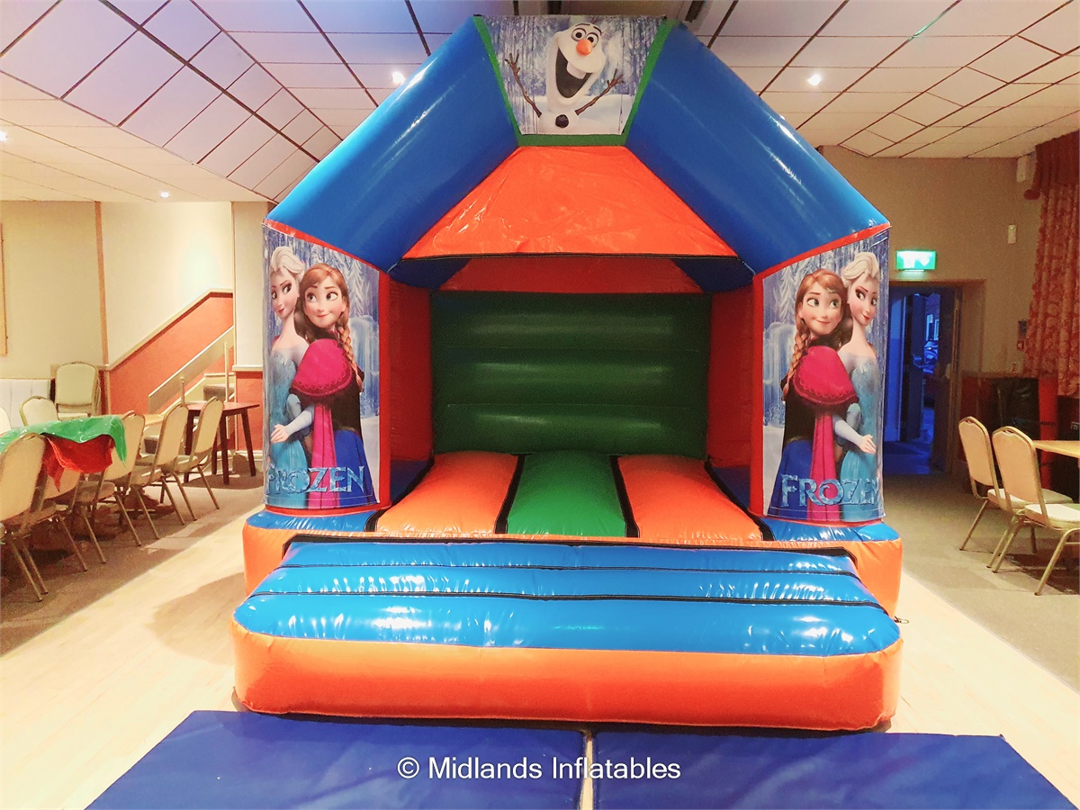 DISCO Frozen Bouncy Castle (10x10ft) Bouncy Castle Hire in Birmingham
