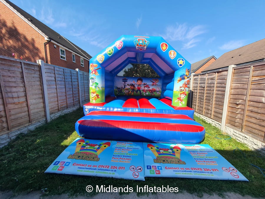 Paw Patrol Bouncy Castles Hire Birmingham & the Midlands